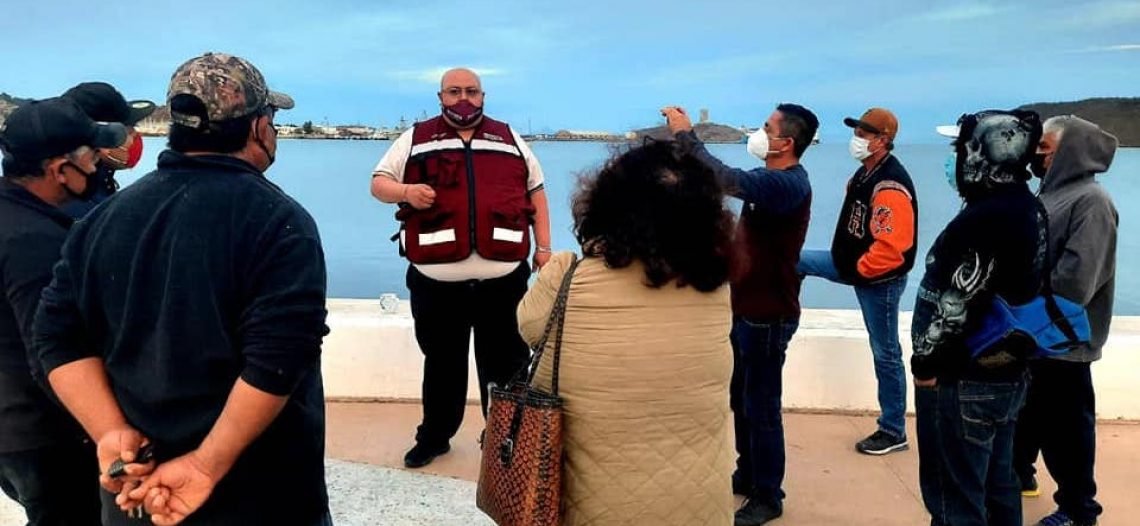 Pescadores de Guaymas exponen necesidades a José “Pepe” López