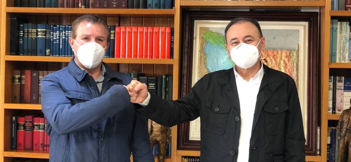Durazo recibe a Carlos Zataráin; le da una encomienda de promoción en Morena