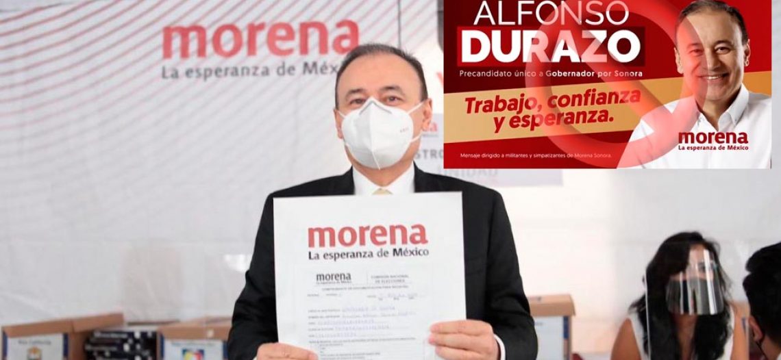 Ordenan a Morena Sonora retirar publicidad