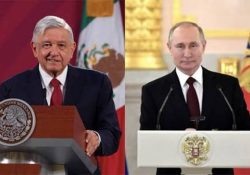 Presidentes López Obrador y Vladimir Putin conversan vía telefónica