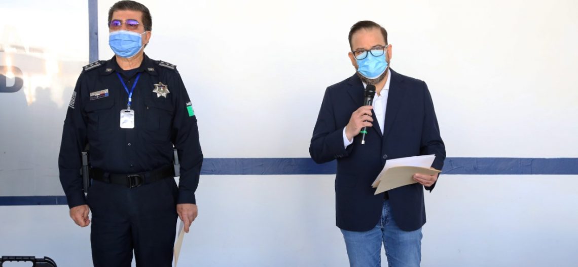 Incrementa PESP con 90 nuevos policías estado de fuerza en Sonora; les entregó armas de fuego y equipo táctico