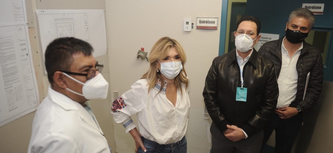 Supervisa Gobernadora ampliación de hospital comunitario en Puerto Peñasco
