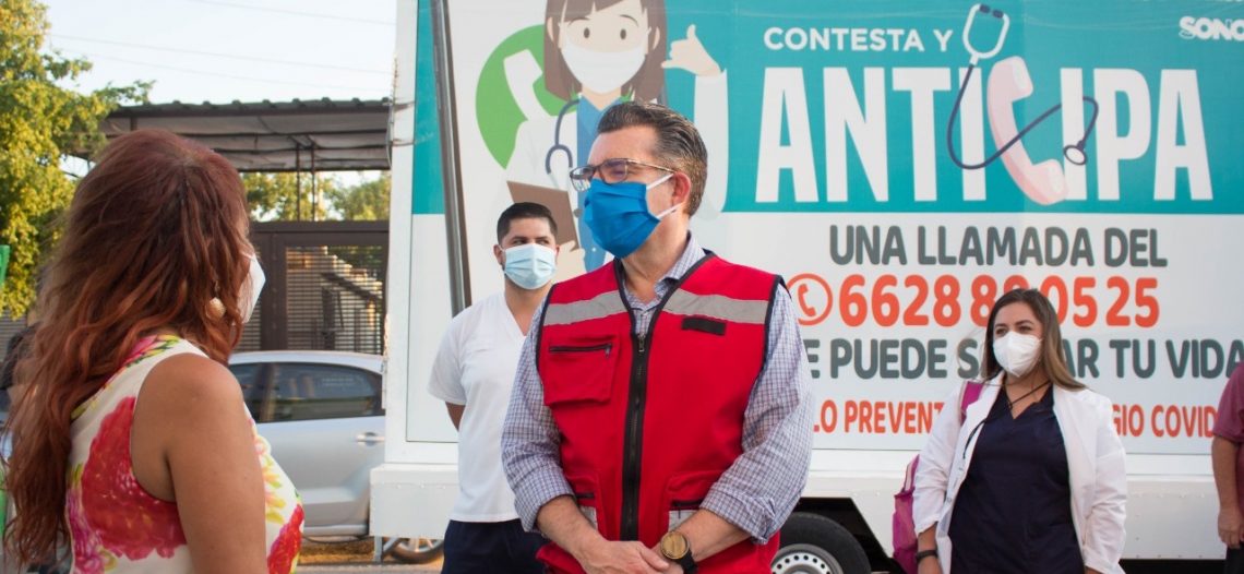 Registra Sonora 10 fallecimientos por COVID-19 y 125 nuevos casos