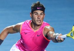 Nadal lamenta no estar en Acapulco