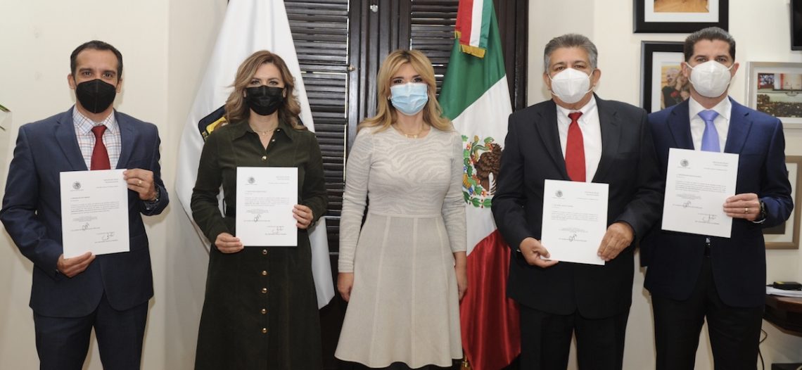 Otorga gobernadora nuevos nombramientos en su Gabinete