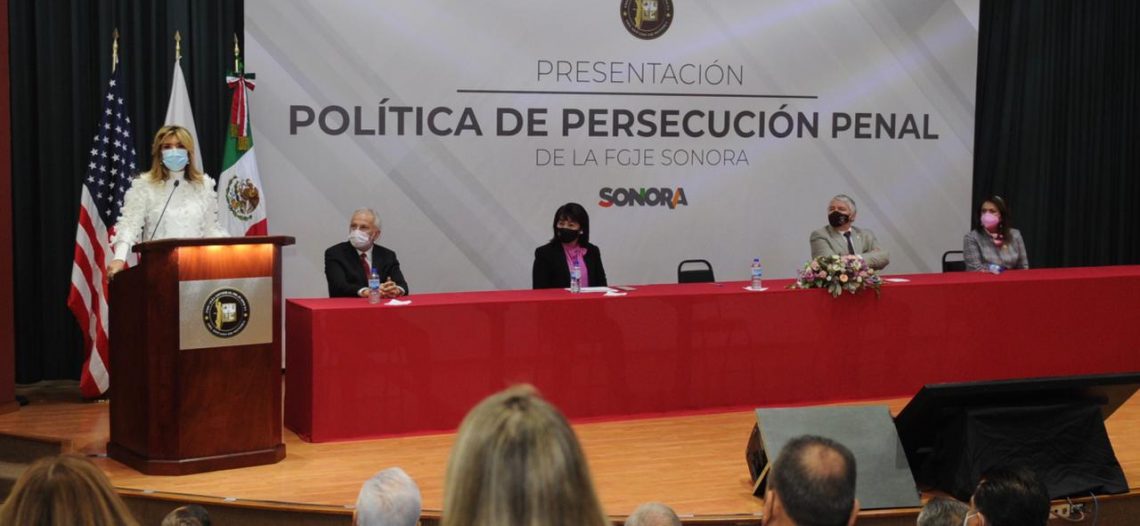 Avanza Sonora en materia de justicia penal: Gobernadora Pavlovich