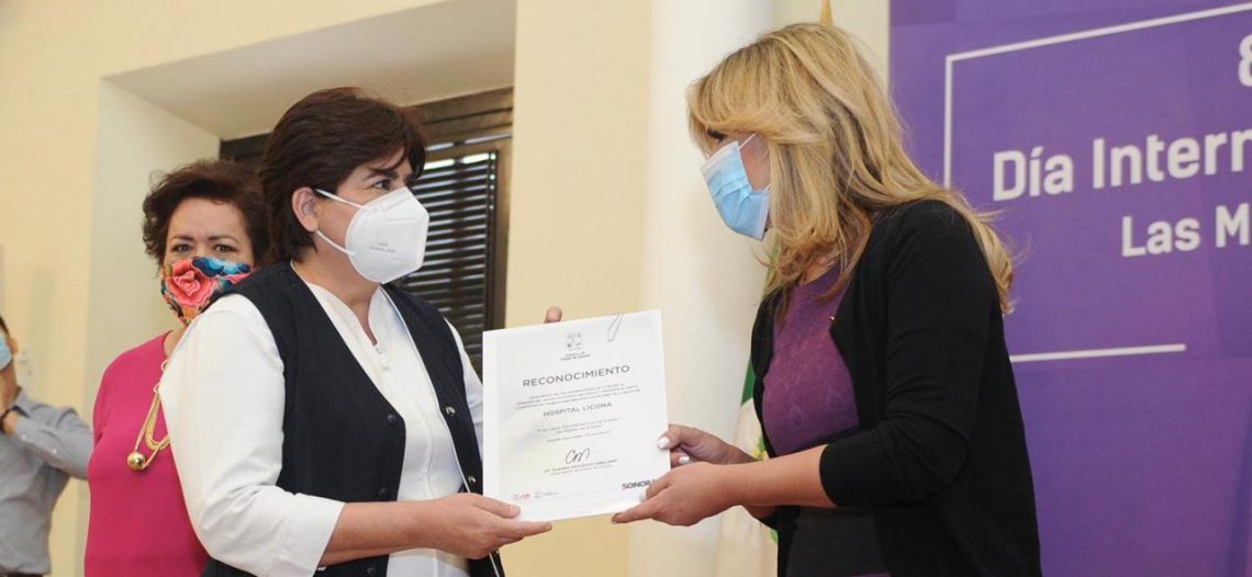 Reconoce gobernadora Pavlovich a trabajadoras de la salud