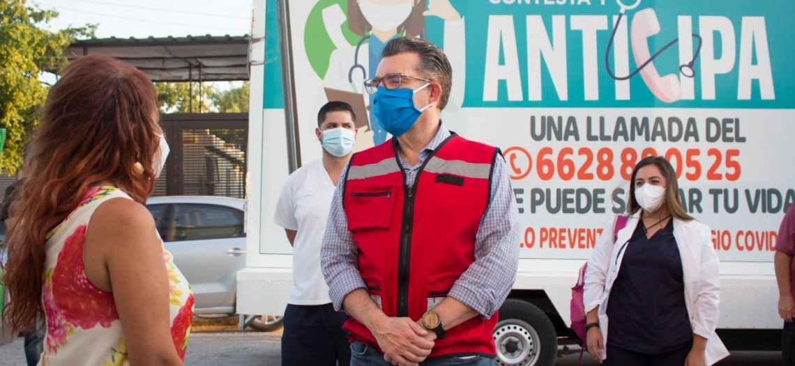 Continúan Jornadas Anticipa detectando casos de COVID-19: Salud Sonora