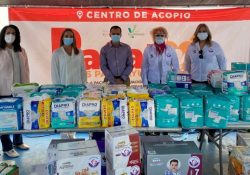 Reúne el Voluntariado Salud alrededor de 150 mil pañales en Pañatón 2021