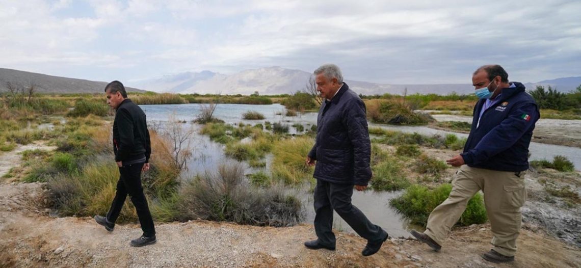 López Obrador pondrá orden en explotación de acuíferos