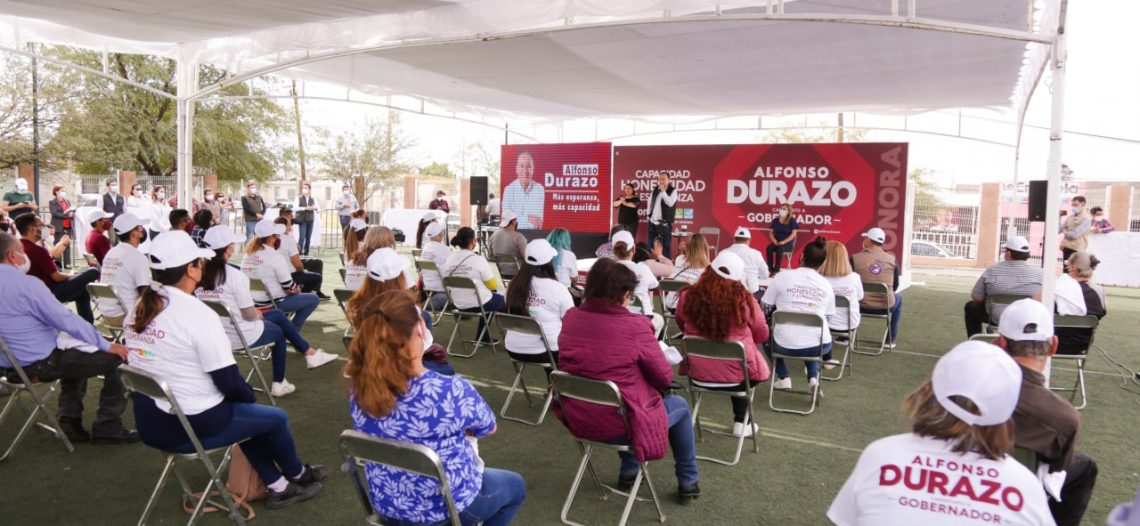 Mi gobierno llegará a todas las colonias de Sonora: Alfonso Durazo