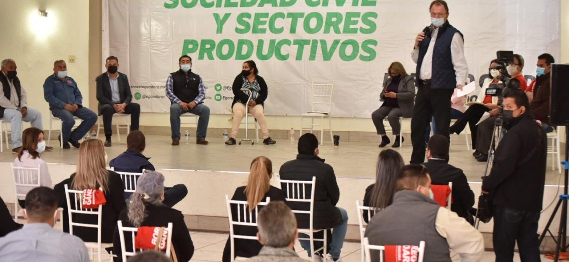 Propone el «Borrego» Gándara trabajo en equipo con sociedad de Nogales