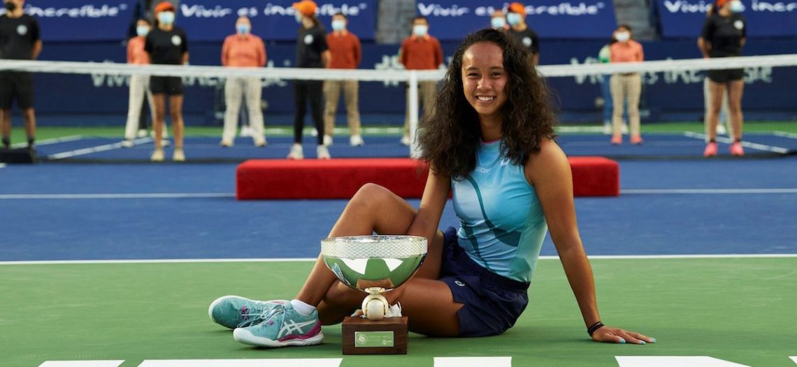 Leylah Fernandez se corona en Monterrey