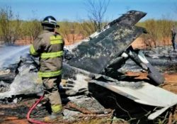 Cae avioneta con siete pasajeros en Hermosillo; hay varias personas muertas