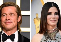 Brad Pitt y Sandra Bullock filmando juntos para ‘Bullet Train’