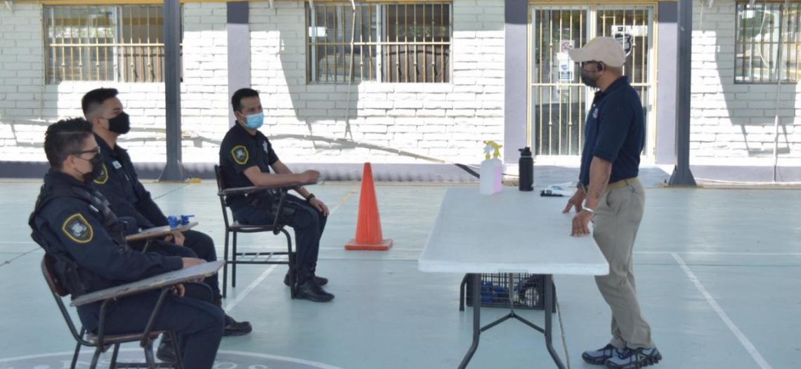 Imparte Isspe Sonora entrenamiento a oficiales de Servicio de Protección Federal