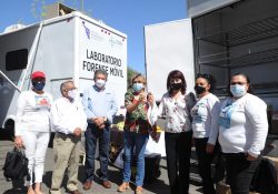 Entrega Gobernadora Pavlovich laboratorios forenses móviles a Fiscalía de Justicia del Estado