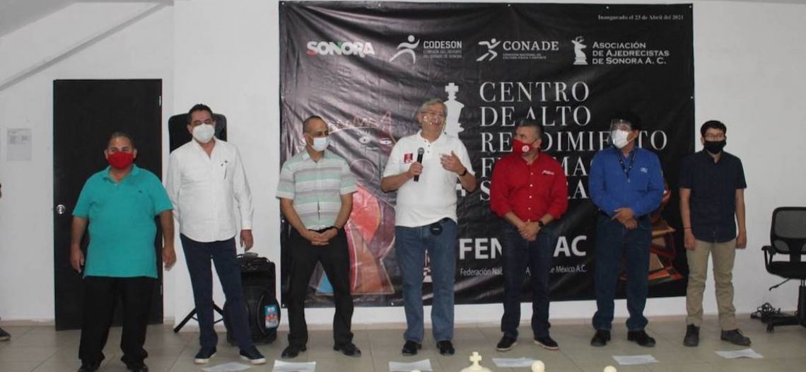 Inauguran el Centro Estatal de Desarrollo de Ajedrez en Sonora