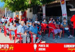 Una intensa gira tuvo el día de ayer el candidato a la presidencia municipal de Guaymas Rodolfo Lizárraga por el PT.