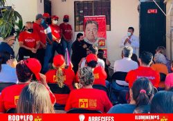 Gira intensa tuvo el Candidato a la Presidencia Municipal de Guaymas Rodolfo Lizárraga, visitó varias colonias, sumando más de 300 personas a su proyecto “Iluminemos Guaymas”