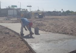 Avanzan trabajos para instalación de letras monumentales de Empalme