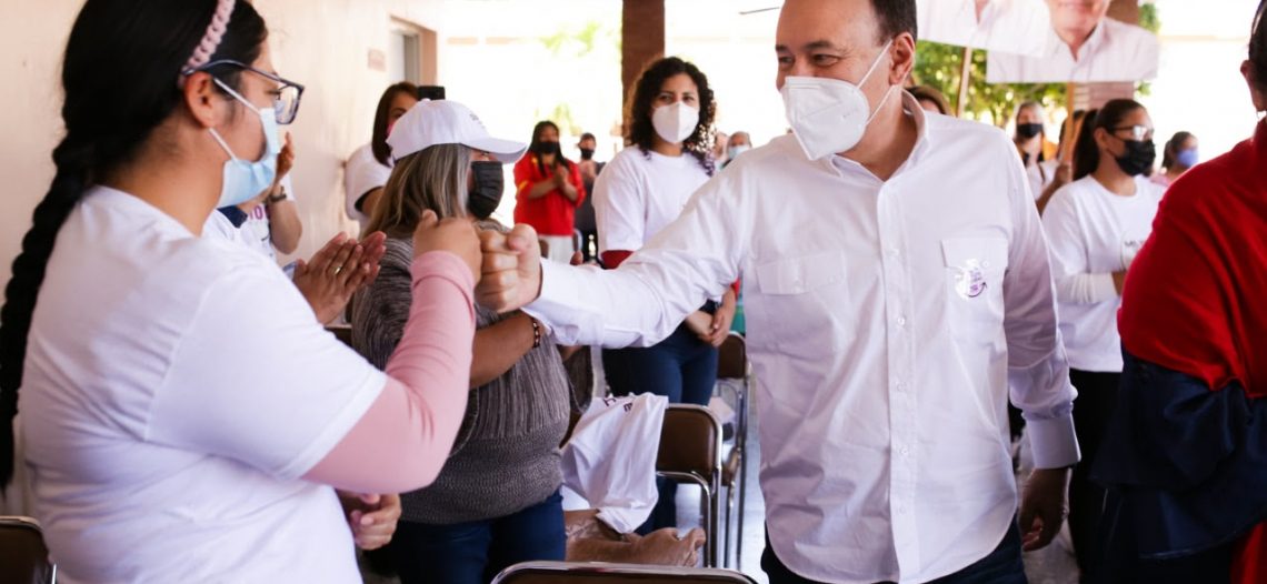 Autonomía económica y estancias infantiles para apoyar a las mujeres sonorenses, propone Alfonso Durazo