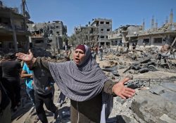 Bombardeo israelí en Gaza mata a 10 personas, la mayoría niños