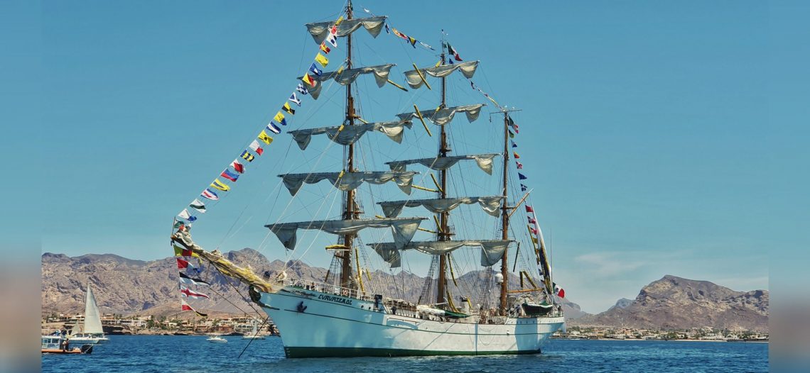 El “Cuauhtémoc” o BE-01 de la Armada de México