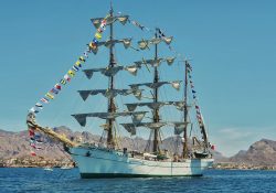 El “Cuauhtémoc” o BE-01 de la Armada de México