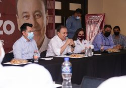Alfonso Durazo propone transparencia total en la licitación y contratación de obras.