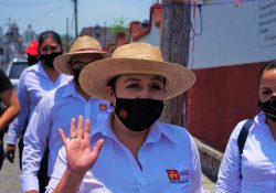 Disparan contra candidata de Morena-PT a la alcaldía en Michoacán; detiene su campaña