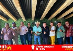 Se suman líderes sindicales adheridos a la CTM al proyecto ganador de Rodolfo Lizárraga