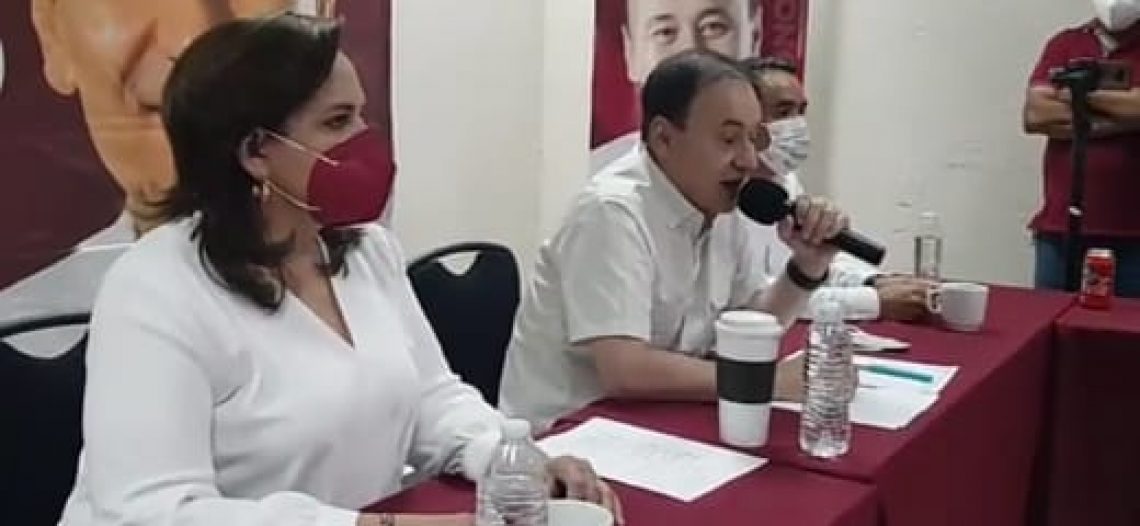 Asegura Durazo Montaño “ir arriba” en las encuestas