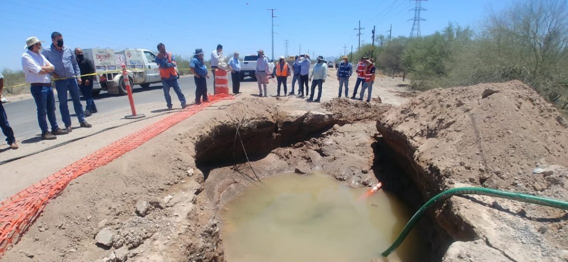 Colaboran CEA y AGUAH en reapertura del Acueducto Independencia