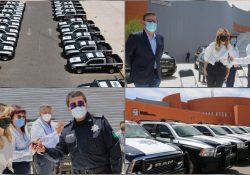 Atestigua Gobernadora Pavlovich entrega de patrullas a la Policía Estatal de Seguridad Pública y municipios