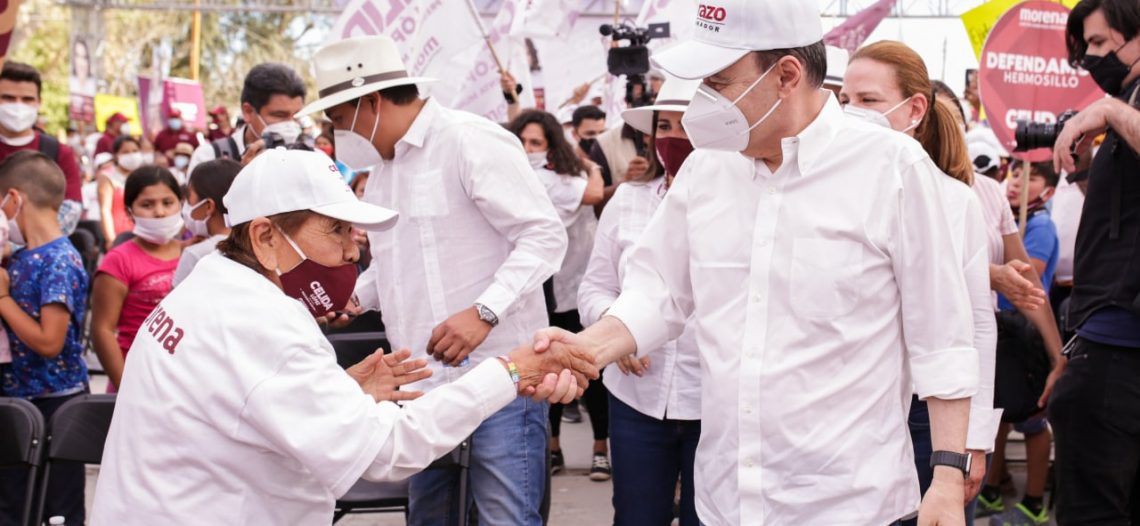 Alfonso Durazo propone una universidad para el poblado Miguel Alemán.