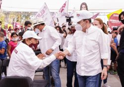 Alfonso Durazo propone una universidad para el poblado Miguel Alemán.