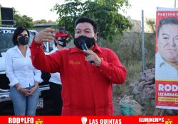 “Nadie nos va a parar, seguiremos firmes hasta la presidencia municipal” Rodolfo Lizárraga.