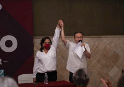 “Eres una gran candidata y te necesito en la presidencia municipal”: Alfonso Durazo a la doctora Karla Córdova.