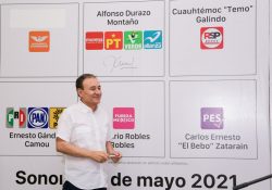 Alfonso Durazo firma el Pacto por la Primera Infancia
