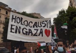 Protestan miles en Europa en apoyo a causa palestina