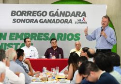 Llama el “Borrego” Gándara a empresarios y profesionistas a hacer equipo por Sonora