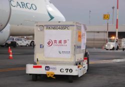 Llegan a México 35 mil dosis de vacuna CanSino
