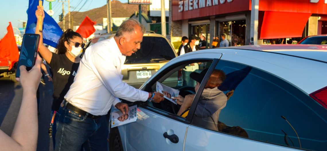 NO VENGO POR LA QUINCENA, VAMOS A SACAR DEL BACHE A GUAYMAS: ROGELIO SÁNCHEZ
