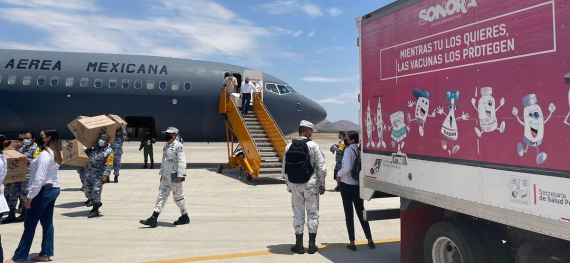 Llega Sonora a más del millón de vacunas recibidas contra COVID-19