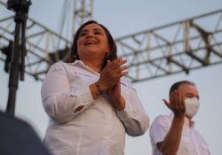 Karla Córdova encabeza conteos preliminares del IEE