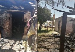 QUEMAN PRESUNTOS DELINCUENTES CASA A GOBERNADOR YAQUI DE LOMA DE GUAMÚCHIL