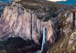 Luce en todo su esplendor la cascada de Basaseachi, la más alta de México
