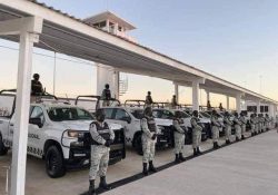 Arriban a Sonora cerca de 1500 elementos de la Guardia Nacional para labores de patrullaje y vigilancia en elecciones