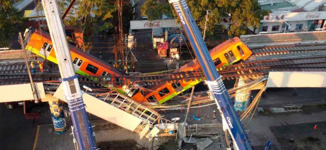 En un año volverá a funcionar toda la Línea 12 del Metro, promete AMLO